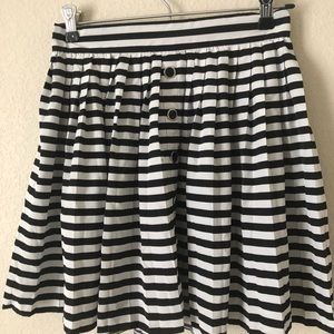 CUTE high waisted striped skirt